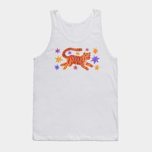 happy-go-lucky tigers Tank Top